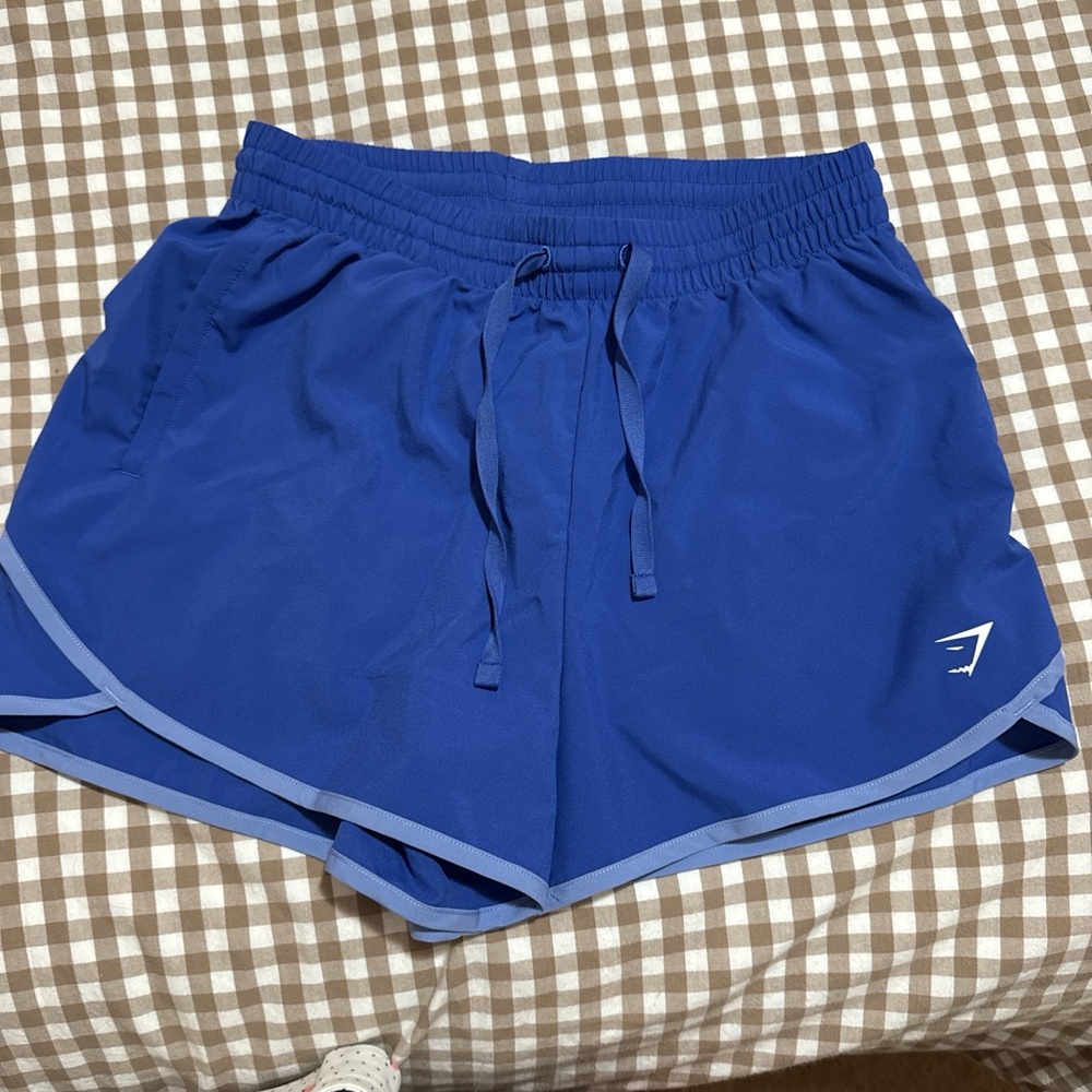 Gymshark Royal Blue Women's Athletic Shorts
